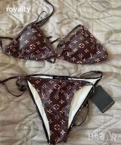 Louis Vuitton Нов Дамски Бански Две Части Луи Витон 