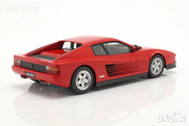 FERRARI TESTAROSSA 1986 - мащаб 1:18 на NN-Scale моделът е нов в кутия, снимка 2 - Колекции - 54709241