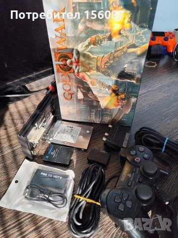 ✅ PS2 GOD OF WAR SKIN хакнат 100+ игри HDD, снимка 15 - PlayStation конзоли - 54069147