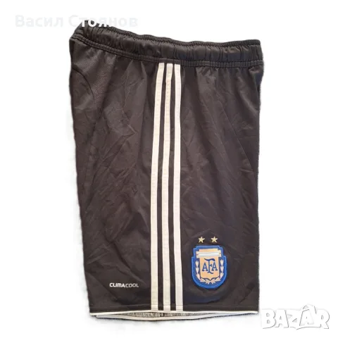 Аржентина / Argentina adidas World Cup 2010 home shorts - размер S, снимка 3 - Фен артикули - 55656692
