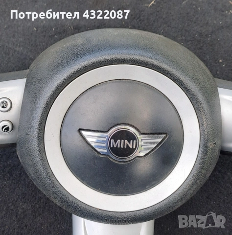  Мулти волан с Airbag от MINI CLUBMAN / Мини купър клубман R55 , снимка 3 - Части - 54948534