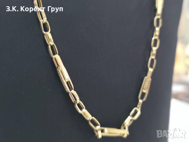 Златен синджир 14К 585 / 7,45 гр., снимка 3 - Колиета, медальони, синджири - 54805298