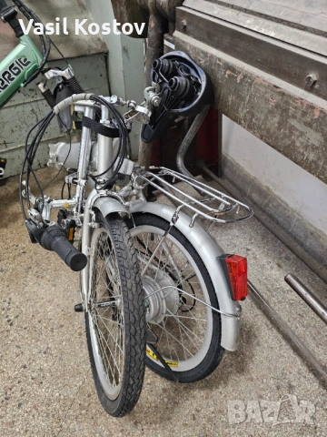 Сгъваем електрически велосипед 20 цола, снимка 4 - Велосипеди - 53986132