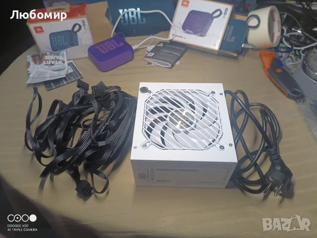 Mars Gaming MPB550SIW Захранване за компютър ATX 550W, 80 Plus Bronze, бяло, 15 см, снимка 2 - Захранвания и кутии - 55474603