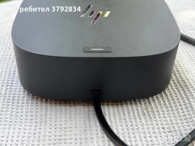 Докинг станция HP G5 200 W КАТО НОВА, снимка 4 - Кабели и адаптери - 55350040