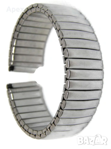 Верижка за Часовник с Извити Накрайници.Curved End Заоблени Стоманени Верижки 18, 20, 22, 24мм, снимка 14 - Каишки за часовници - 54011538