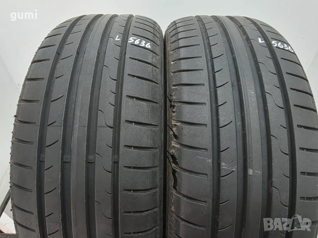 2бр летни гуми 205/55/16 DUNLOP L05636, снимка 3 - Гуми и джанти - 54527601