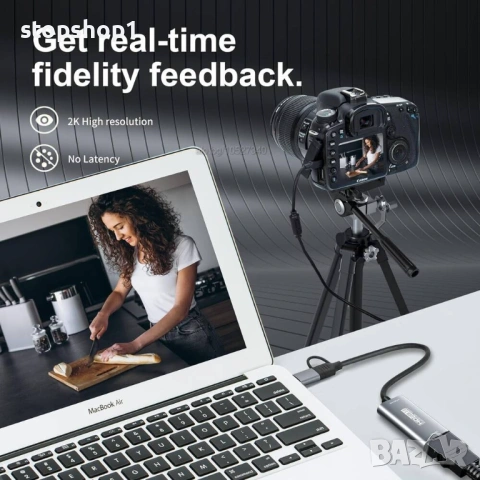 Video Capture USB 3.0 60HZ , снимка 6 - Чанти, стативи, аксесоари - 54229042