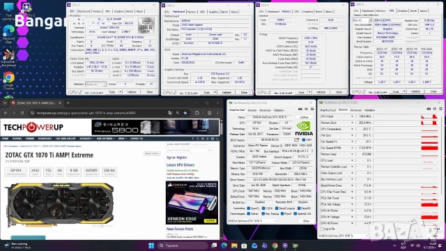 Геймърски Компютър / i5 10400f / 24GB RAM / GTX 1070ti / 512GB NVMe, снимка 5 - Геймърски - 55206751