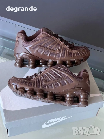 👟Nike Shox TL Шоколад 👇ВИДЕО НА МОДЕЛА 