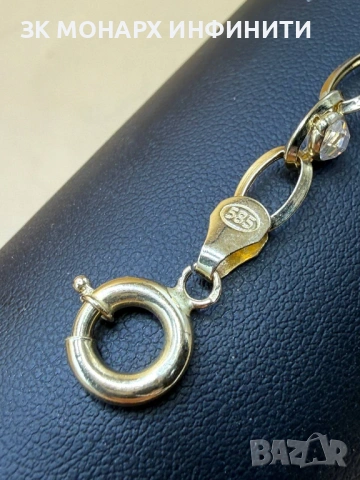 Златна гривна /585/, снимка 6 - Гривни - 54102159