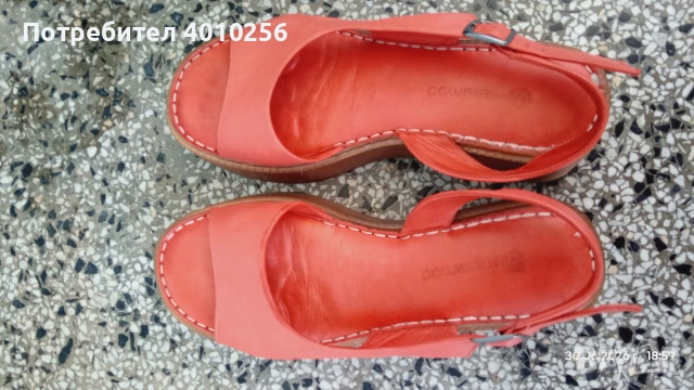 ДАМСКИ САНДАЛИ ЕСТ. КОЖА ТУРСКИ Н. 39, снимка 9 - Сандали - 55104636