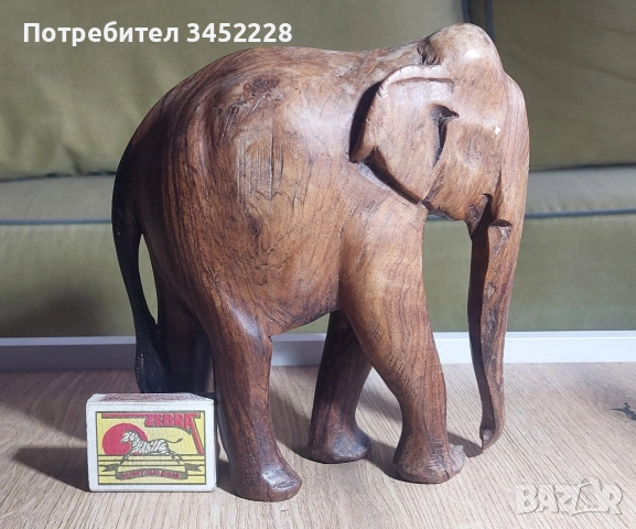 Дърворезба слон за ценители , снимка 6 - Декорация за дома - 54044981