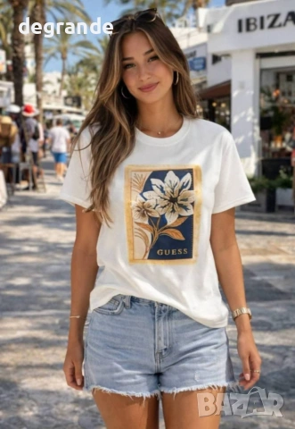 🎀Дамски Тениски Guess 9 налични Модела 