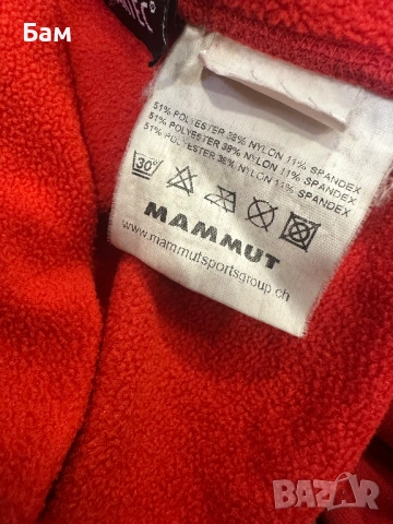 Мъжко!Mammut Aconcagua 1/4 zip размер С/М, снимка 6 - Якета - 54741948
