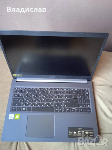 Acer Aspire 5 A515-54G FHD IPS i3 10110U/8GB/512SSD/1TB HDD/MX250 2GB отлична батерия/чанта