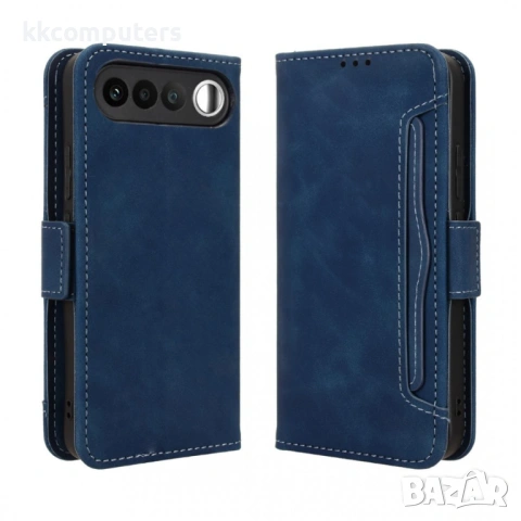 Кожен Калъф Портфейл за Realme 16 5G - Свалящ се държач, Двоен магнит, 5 цвята, снимка 2 - Калъфи, кейсове - 54386680