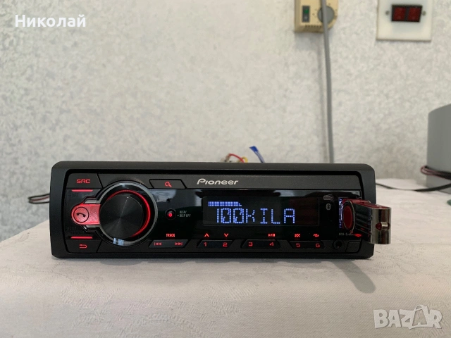 Авто радио Pioneer Bluetooth, снимка 2 - Аксесоари и консумативи - 55175297