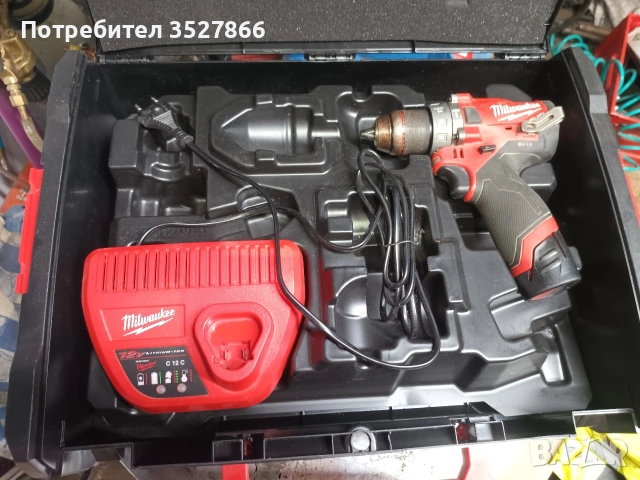 Milwaukee m12 fpd , снимка 2 - Винтоверти - 54786061