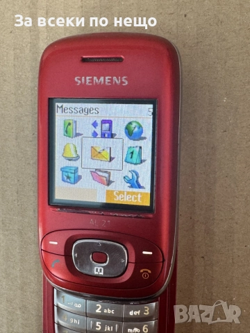 Ретро GSM Siemens AL21 Slider, снимка 11 - Siemens - 55668179