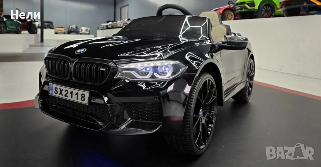 Aкумулаторна кола Bmw M5 Premium 24V/7Ah,500W Drift функция, снимка 4 - Детски велосипеди, триколки и коли - 37299379