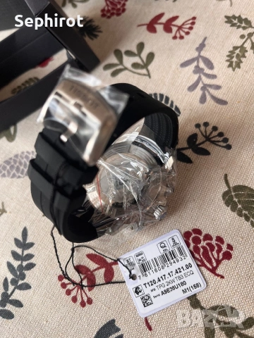 Чисто нов Tissot Seastar 1000 Chronograph T120.417.17.421.00, снимка 3 - Мъжки - 54360246