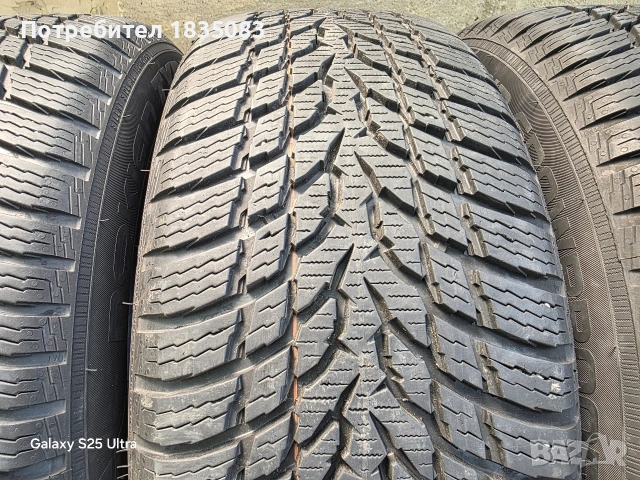 4бр. зимни гуми 215/55/17 Nokian, снимка 5 - Гуми и джанти - 54584140