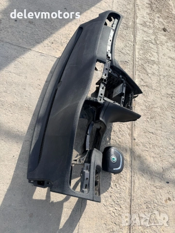 3T1857007C, 1Z0880201AK арматурно табло с airbags еърбеци от Skoda Superb 1.8 TSI, 160 ph., 6 sp., e, снимка 2 - Части - 54622415