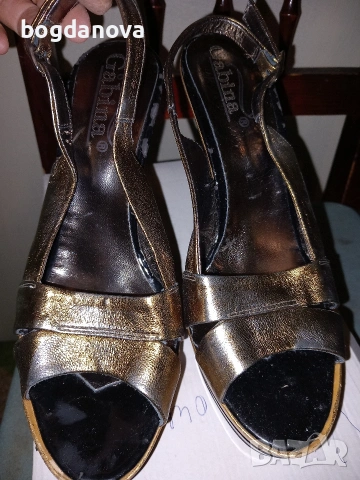 Чисто нови елегантни обувки от естествена кожа, 39 номер, снимка 10 - Дамски елегантни обувки - 54038117