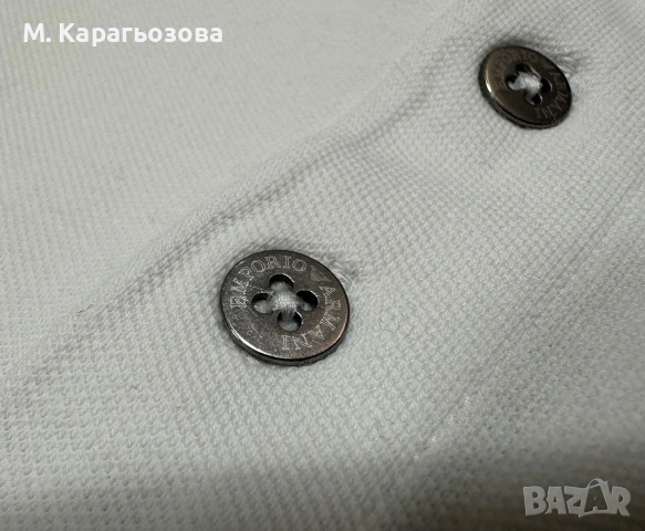 Оригинална тениска EA7 Emporio Armani, Размер М, снимка 5 - Тениски - 55225742