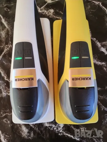 2 броя Акумулаторна вибро-чистачка KARCHER KV 4, снимка 2 - Парочистачки и Водоструйки - 55607860