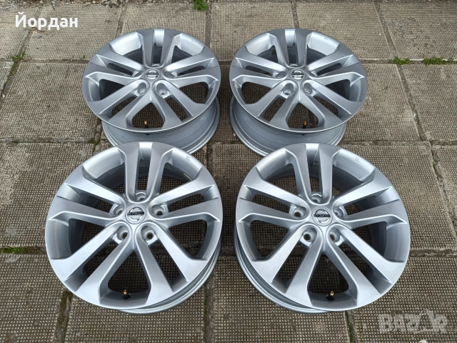 ОРИГИНАЛНИ джанти 17 ' цола 5x114,3 NISSAN JUKE / НИСАН ДЖУК ЕТ47 7J 66,1, снимка 2 - Гуми и джанти - 55102762