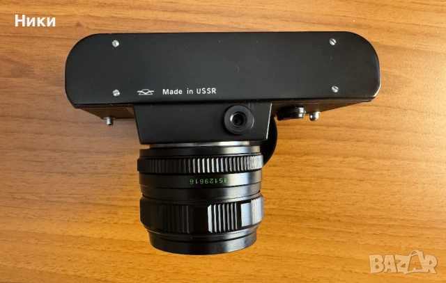 Продавам фотоапарат ZENIT 11 с обектив NELIOS - 44M - 4 и оригинален калъф., снимка 5 - Фотоапарати - 54539459