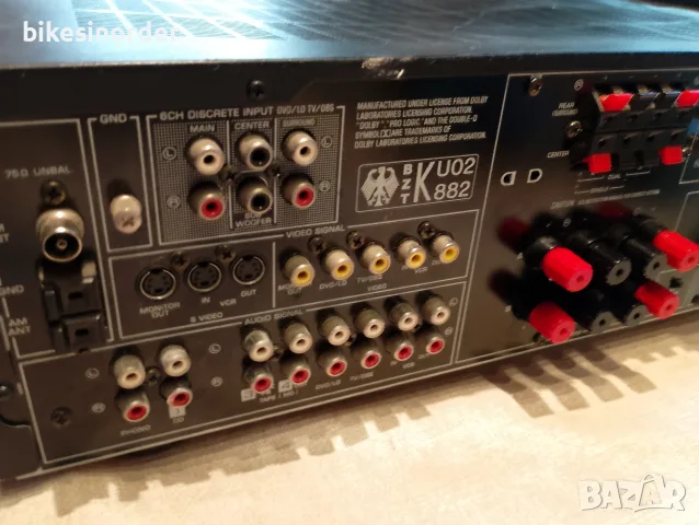 Yamaha RX-V592 RDS ресивър работещ, снимка 8 - Ресийвъри, усилватели, смесителни пултове - 55353047