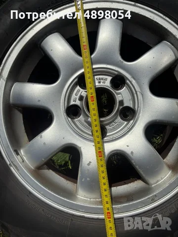 5 броя оригинални джанти за Audi A4 с гуми, снимка 4 - Гуми и джанти - 55425360