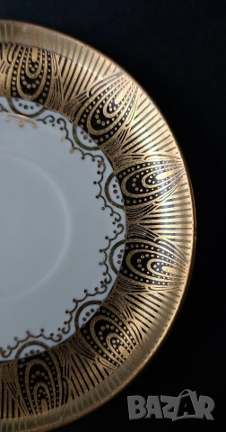 Порцеланова чаша и чинийка за кафе - Winterling, снимка 4 - Чаши - 53995001