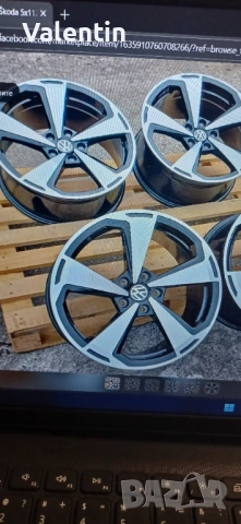 Продавам чисто нови джанти с нови гуми