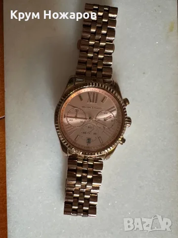 Продавам Дамски позлатен Michael kors в перфектно състояние, цена-69€, снимка 6 - Дамски - 55618084