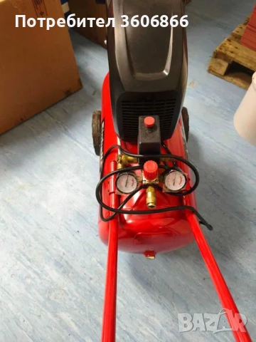 Компресор Einhell TE-AC 270/50/10 – 50L, 10 bar, снимка 2 - Компресори - 54562936