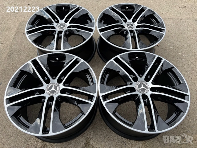 4 броя алуминиеви джанти за Mercedes E-Class 17, снимка 4 - Гуми и джанти - 53972070