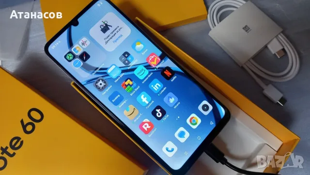 Realme Note 60 128GB 4GB RAM Dual - 48€ лично предаване !, снимка 3 - Телефони с две сим карти - 55569088