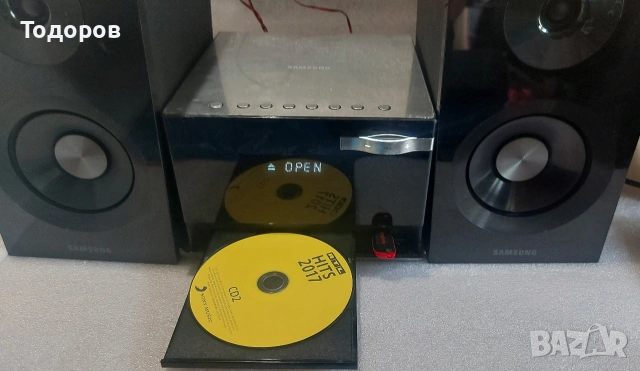 Samsung MM-D330D микросистема с DVD/CD/MP3,USB,FM,AUX , снимка 12 - Аудиосистеми - 54582232