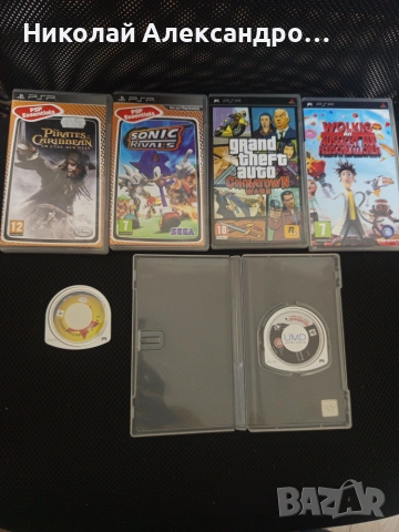 PSP 2004 + много подаръци, снимка 7 - PlayStation конзоли - 55045880