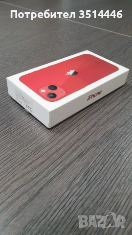 iPhone 13 128GB - Product RED (Пълен Комплект), снимка 3 - Apple iPhone - 54909637