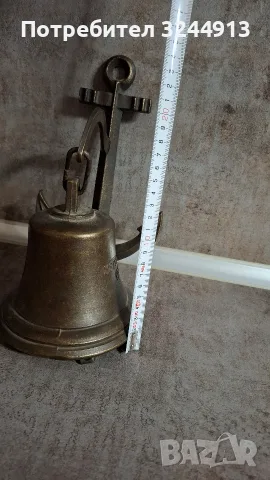 Стара бронзова корабна камбана MS BREMEN 1911, снимка 7 - Колекции - 55599146