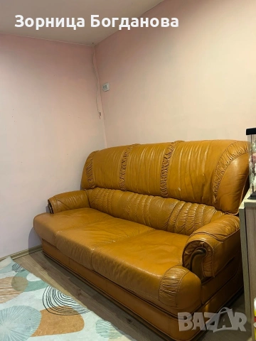 Естествена кожа диван , снимка 2 - Други - 54515466