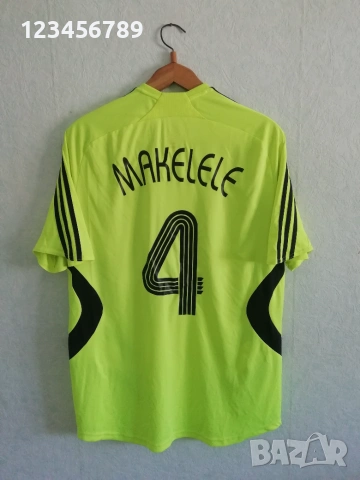 Chelsea Makelele Adidas оригинална тениска фланелка Челси Макелеле екип 