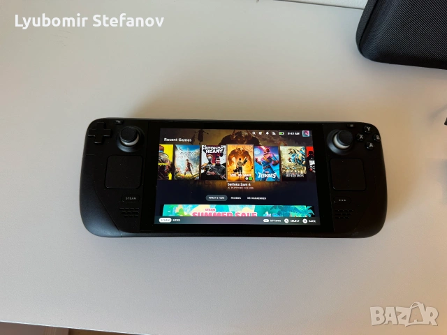 Steam Deck LCD 512GB + Official Docking Station – като нов, пълен комплект, снимка 3 - Други игри и конзоли - 55128918