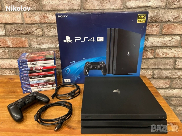Sony PlayStation 4 Pro PS4 Pro Профилактиран и с нов лазер
