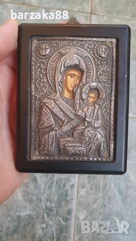 3 броя Сребърни Икони, снимка 10 - Икони - 55190370